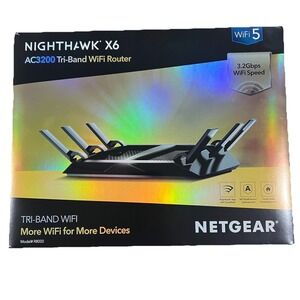 NETGEAR R8000 3200 Mbps 5 Port 3200 Mbps Tri-Band Wireless Router (R8000-100NAS)